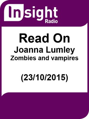 cover image of Read On: Joanna Lumley, Zombies and Vampires (23/10/2015)